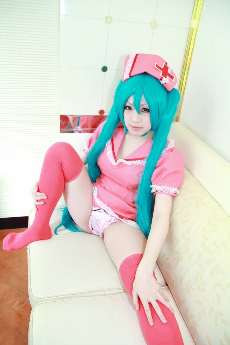 [Cosplay] Vocaloid Sexy Nurse Hatsune Miku